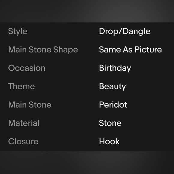 PERIDOT EARRINGS - Picture 2 of 13